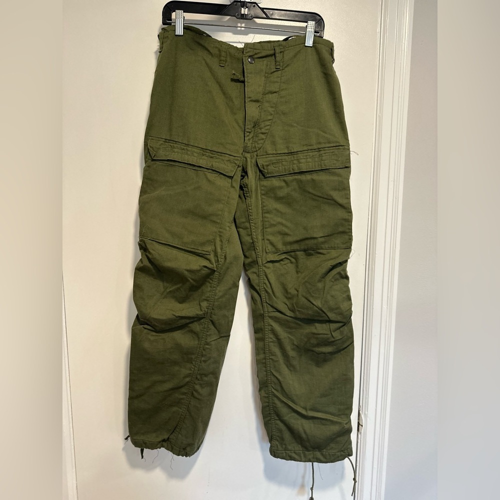 Vintage 1978 Military Chemical Protective Pants Cold War Era Size Small